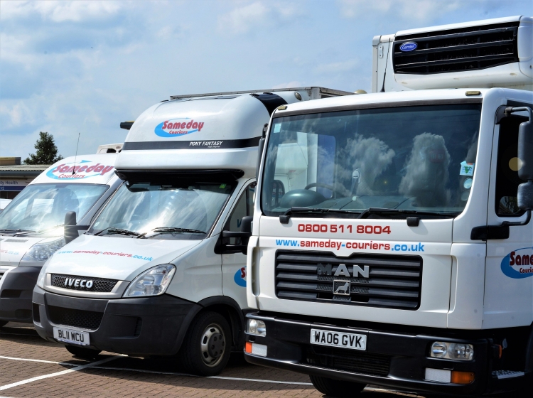 Why Choose Us as Your London Same Day Courier? Image of Same Day Courier Vehicles