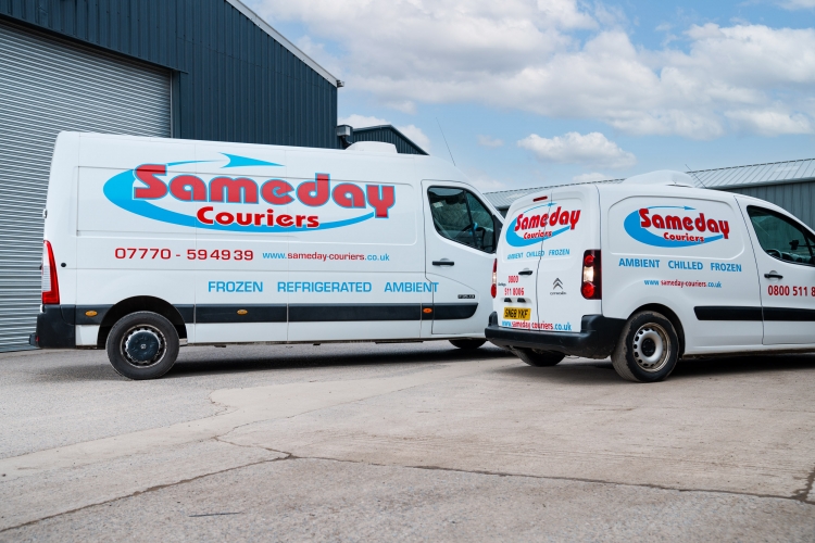 Supporting the Education Sector with Trusted Logistics Image of Sameday Courier Vehicles