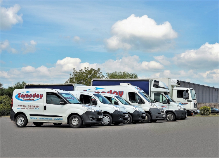 Why Choose Our Same Day IT Equipment Courier? Image of Sameday Courier Vehicles