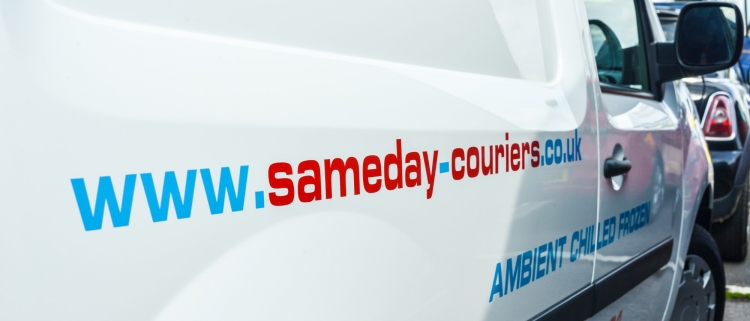 Flexible Same Day Courier Solutions Image of Same Day Courier Van