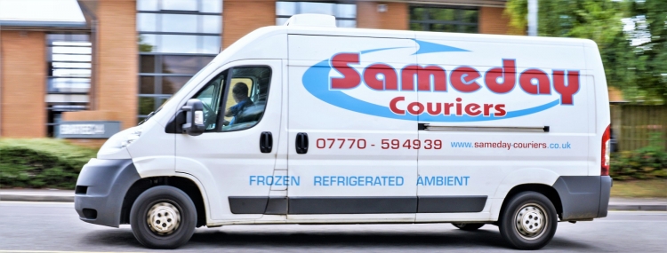 Nationwide Dedicated Driver Courier Image of Same Day Courier Vehicle