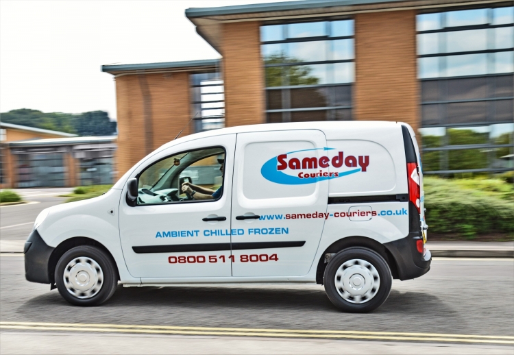 Urgent Courier Services Image of Same Day Courier Van
